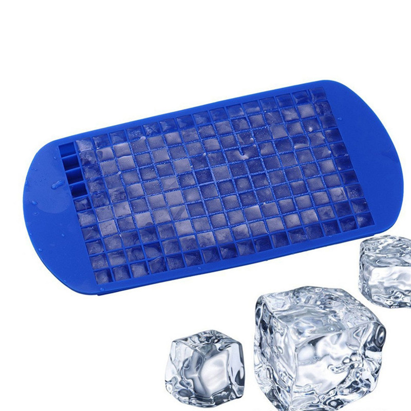 1X1cm Silicone Ice Cream Maker Chocolate Mould Bar Drink Accessories Ice Cube Maker 150/160 Grid Ice Cube Tray Mold