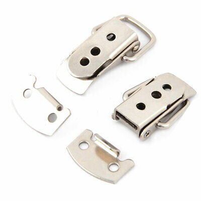 Suitcase Tool Box Metal Buckle Toggle Latch Lock Hasp 47mm Long 19 Sets
