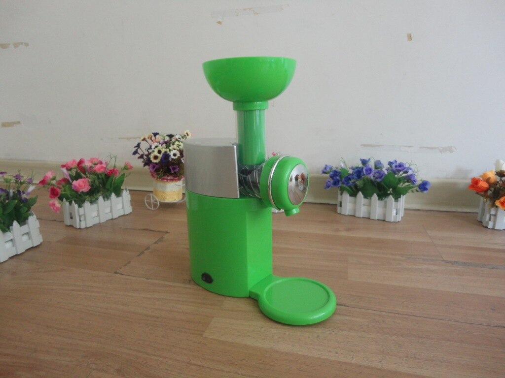 Household Small Cone Fruit Ice Cream Machine Children Making Machine Homemade Ice Cream Machine