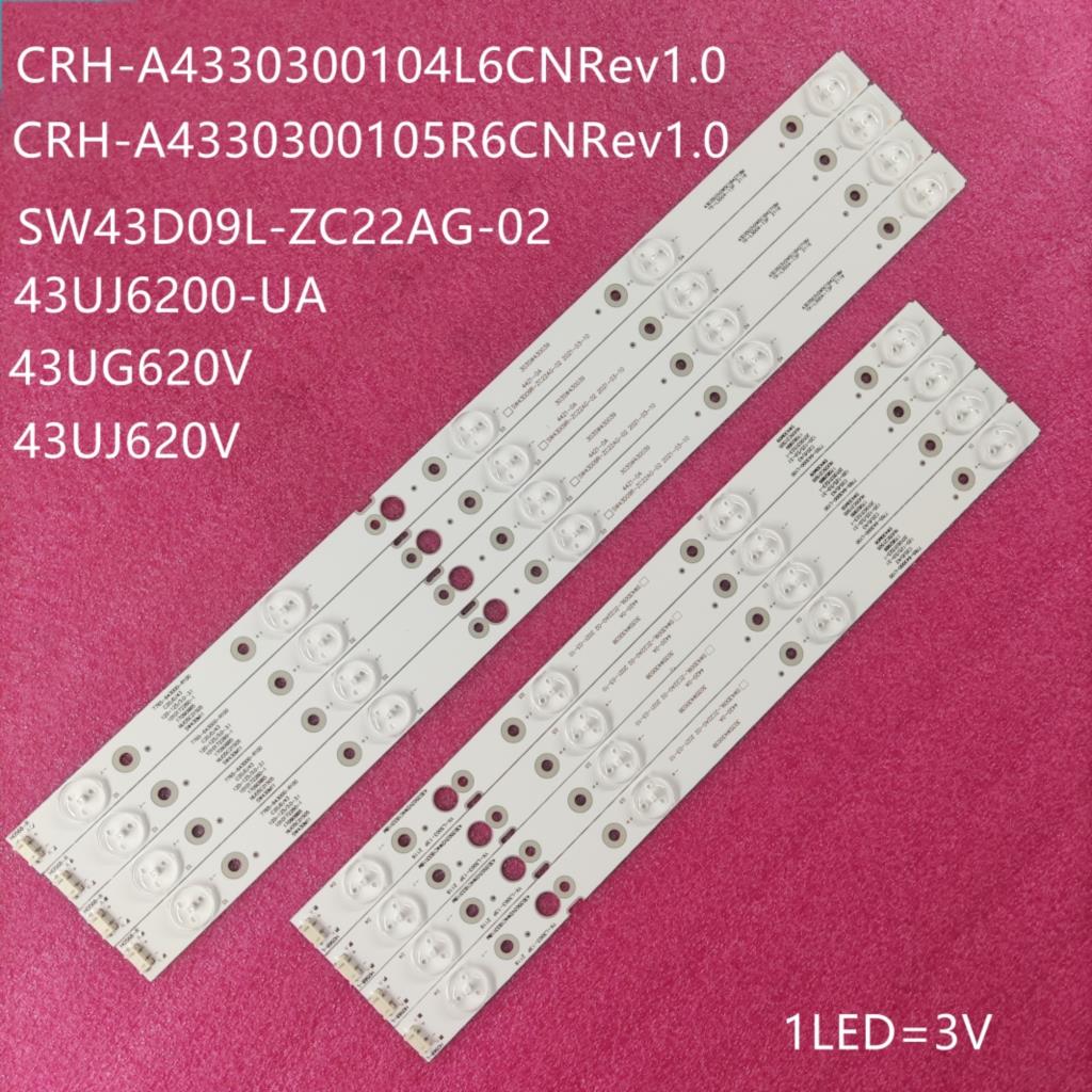 ledet strimler 43 tv 43 ug 620v 43 uj 620v 43 uj 6200- ua crh -a4330300104 l 6 cnrev 1.0 th-43 fx 580c th -43 fx 680c 43 l 3650