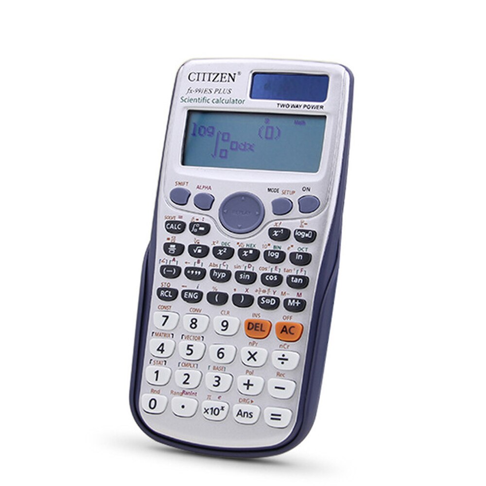 FX-991ES-PLUS Scientific Calculator 417 Functions Large LCD Display for High School University Students and Office Use