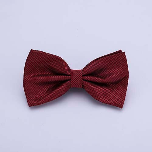 Huishi rutig fluga lyx herr pläd bågar slips justerbar bröllopsfest bowtie för män polyester rut fjäril bowties: B 2