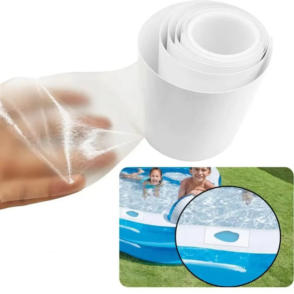1 Roll Repair Patches Kit TPU Tape Repairing Patches For Inflatable Toy Swim Pool Float Tent Air Mattress Raincoat