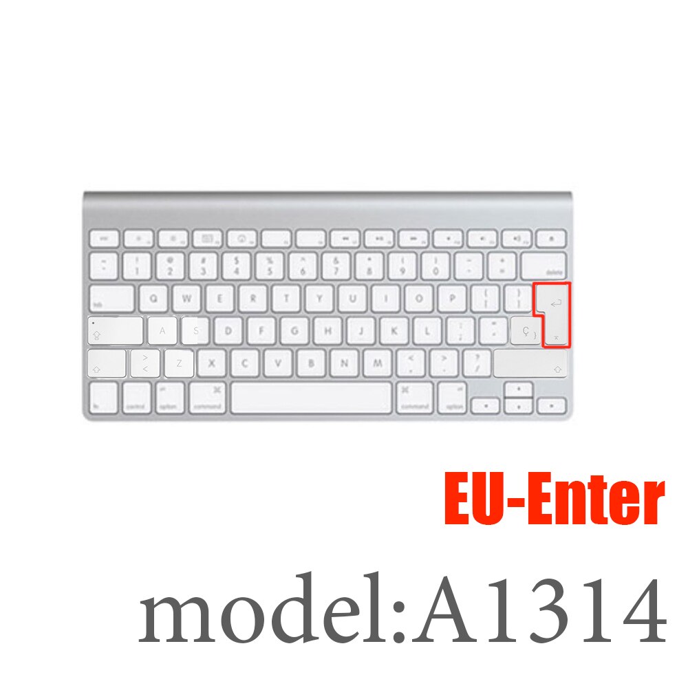 Housse de clavier magique en Silicone A1644 A1314, protection pour clavier Apple imac avec touche numérique A1843 A1243: A1314 EU