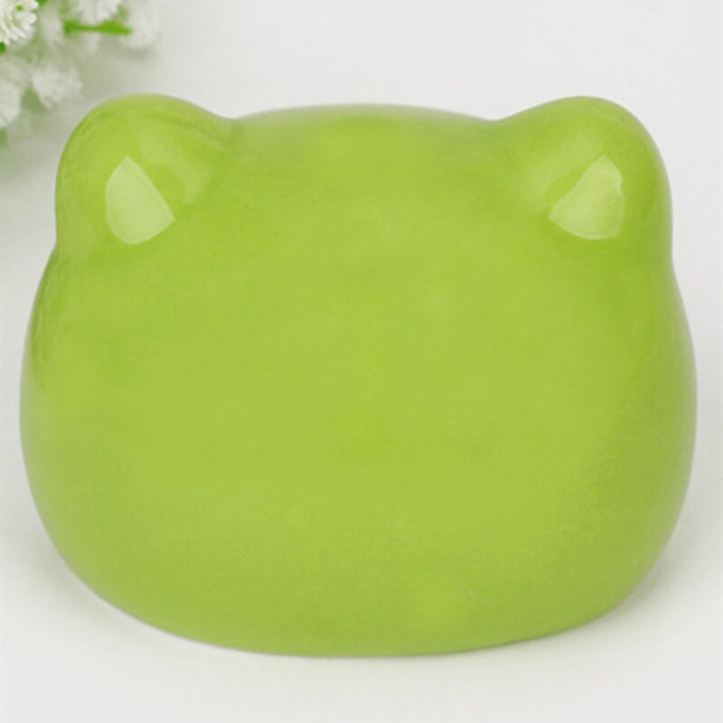 Casa de hámster, casa de cerámica para mascotas, casa para dormir, refrigeración, calor , Universal, duradero, bonita Imagen de gato, casas de Chinchilla