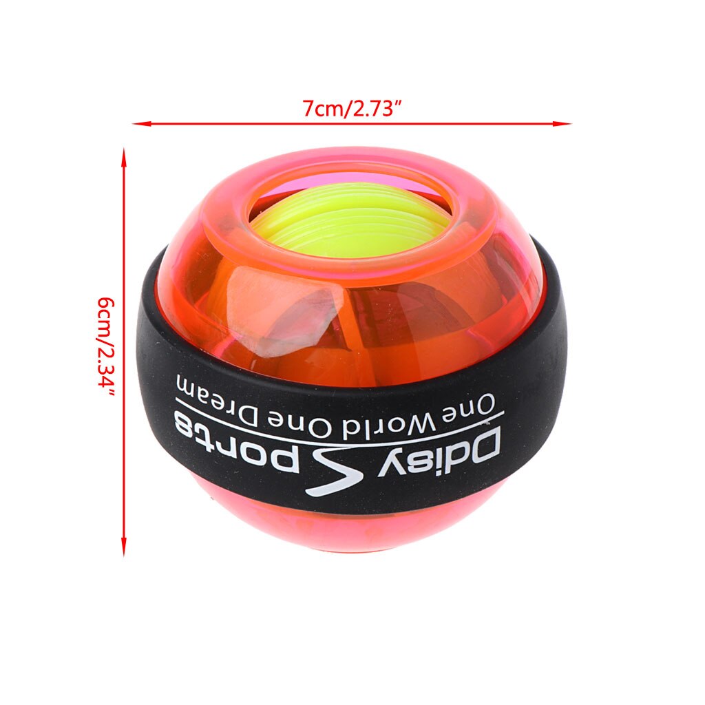 Wrist Muscle Trainer Relax Force Power Exercise Strengthen LED Ball Sport Tool