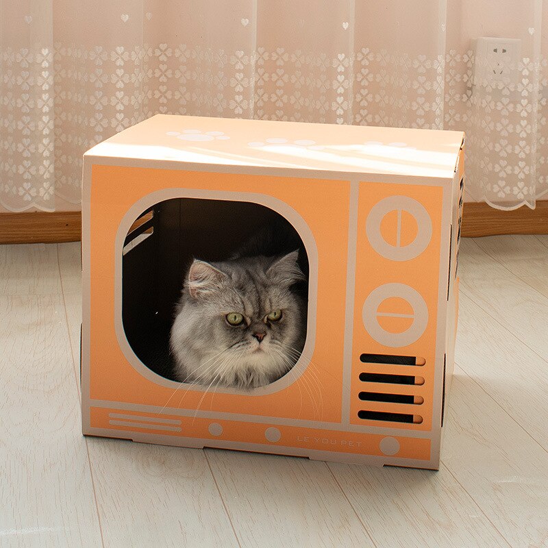 ZK30 Corrugated Paper Cats Scratch Board for Kitten Grinding Nails Interactive Protect Furniture Cat Toy Cat Scratcher Toy