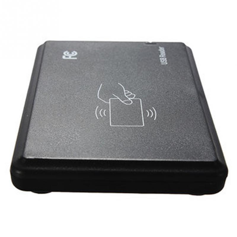 Attendance access control card reader Black USB RFID Contactless Sensor Smart ID EM4001 125KHz Card Reader TK4100 #825