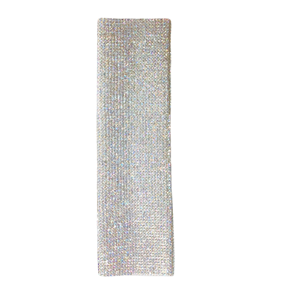 Housse de Microphone en strass, manchon décoratif pour Microphone sans fil pour Disco, scène, fête, émission de télévision: Black