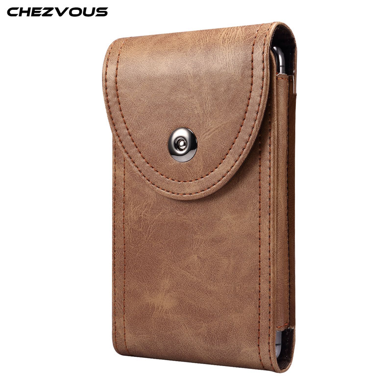 Universal Casual Telefoon Pouch Voor Iphone 11 Pro Max 11 11pro Xs Xr X 6 7 8 Plus Case riem Clip Holster Pu Bag Flip Cover