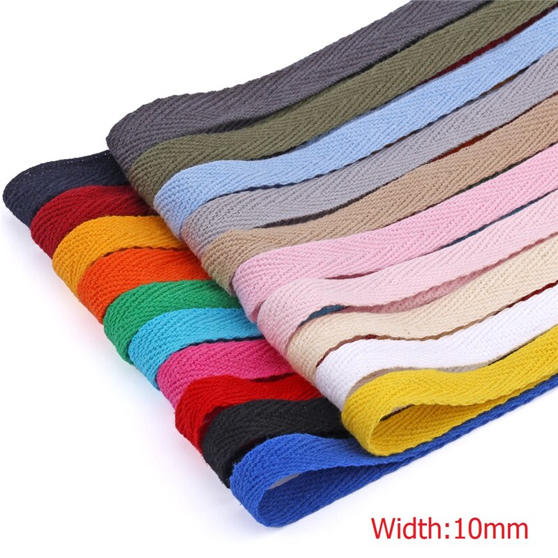 Rubans à chevrons multicolores en coton tissé | 10, 1cm, bandes tissées, surjetées, ceinture en tissu, accessoires de bricolage