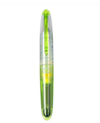 1PC transparent calligraphy pen and ink, Pilot DIY filofax drawing graffiti pens, planner pen: apple green