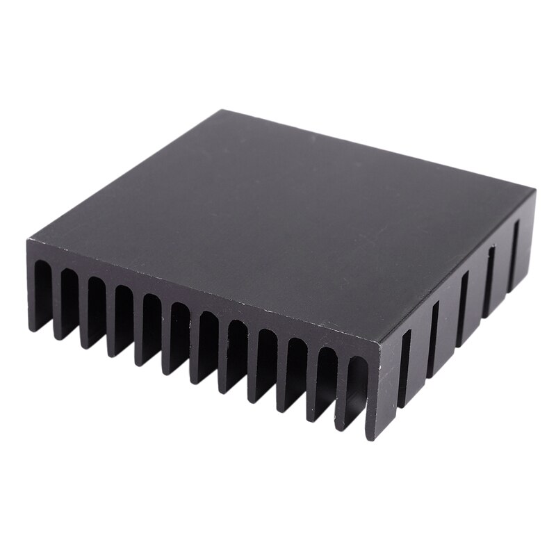 4 Pieces Black Aluminum Heat Sink Cooling Fin Cooler 40mmx40mmx11mm