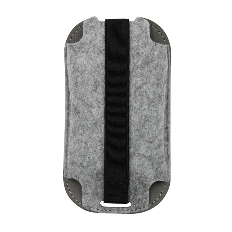 Duurzaam Levert Oranje Pu Lederen Doos Draadloze Muis Opbergtas Voor Apple Magic Huishoudelijke Draagbare Storage Case