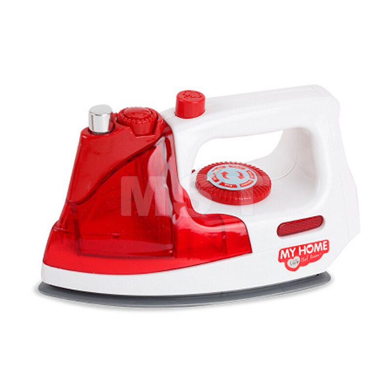 Mini Per Uso Domestico Elettrodomestici Giochi Di Imitazione Giocattoli di Simulazione Aspirapolvere Bollitore Pulizia Spremiagrumi Lavatrice Per I Bambini: Electric iron