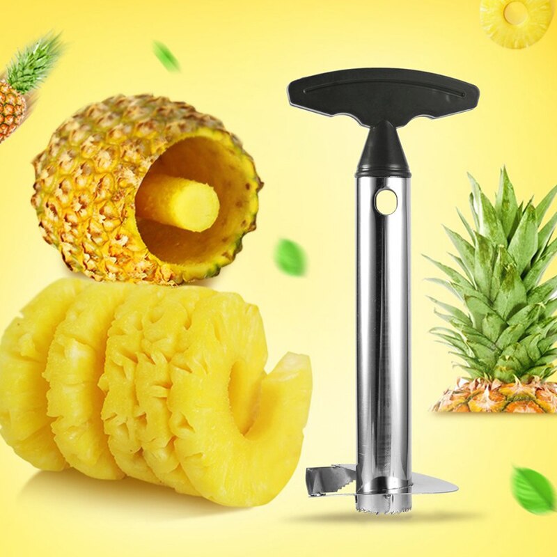 Roestvrij Staal Ananas Schiller Ananas Snijder Fruit Slicer Denuclear Gereedschap Pit Remover Fruit Cut Gereedschap Keuken Gereedschap