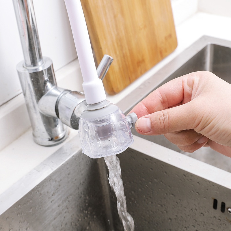 Vandhane udvidelsesfilter køkken vandhane adapter dyse besparelse stænkbeskyttelse bevægeligt justerbart brusebad universal tilbehør