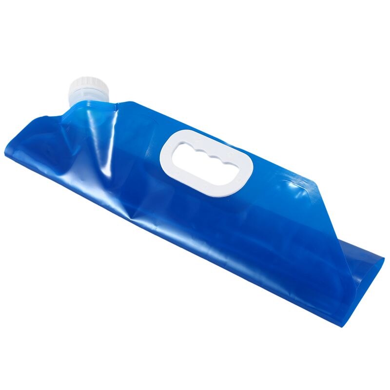 Lata de agua plegable 10 litros azul