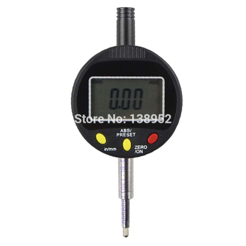 Digital Dial Indicator Precise Micrometer Micrometro Meter Vertical Electronic Dial Gauge Tools ABS Preset digital indicator ele