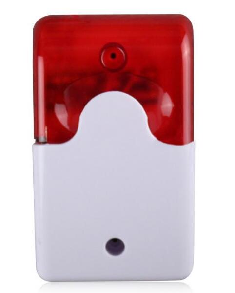 Wired Flash Siren Strobe Flash Light For PSTN GSM Wireless Home Alarm Security System Siren Horn120 dB Alarm Siren