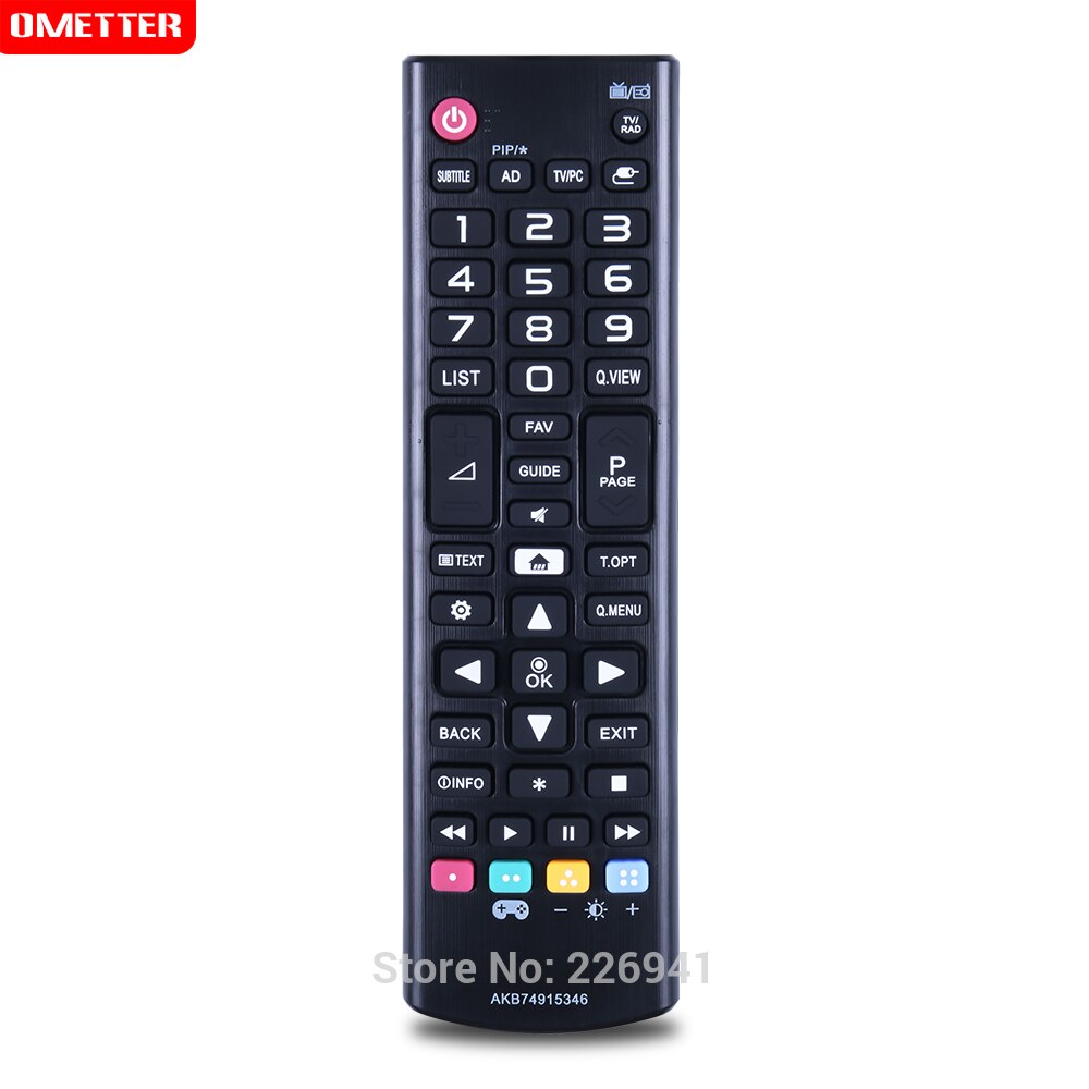 Akb 74915346 kaukosäätimen käyttö led-lcd:lle lg  tv 24 mt 48 24 mt 48df-pz 24 mt 48dg-bz 24 mt 48s 20 mt 48vf 22 mt 48vf 22 mt 48vf-pz 22 mt 58vf 2