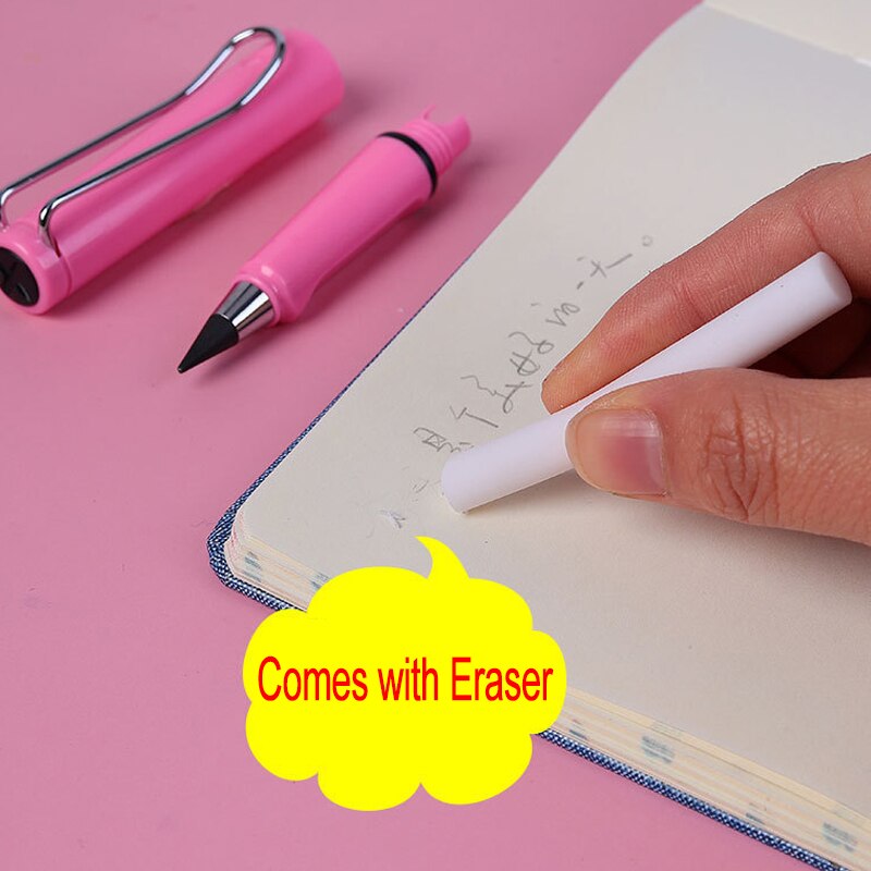 Eternal Pencil Technology Unlimited Writing No Ink Portable Pencil Reusable Erasable Art Sketch Painting Tool Kid Stationery