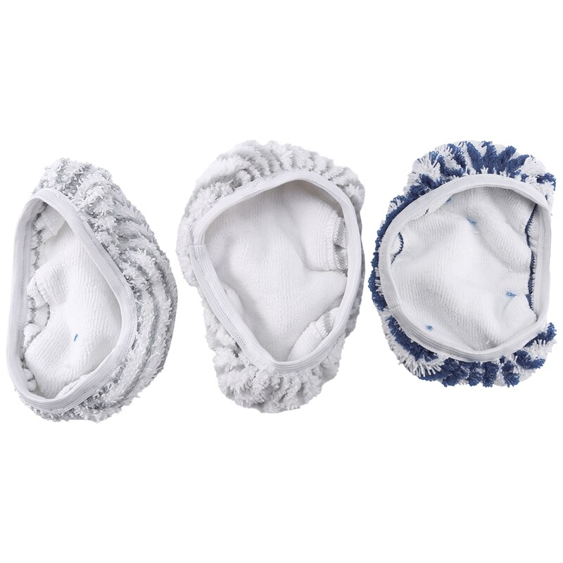 Deux Coussinets En Microfibre Pour Nettoyer à Fond – Compatible Rowenta Clean & Steam