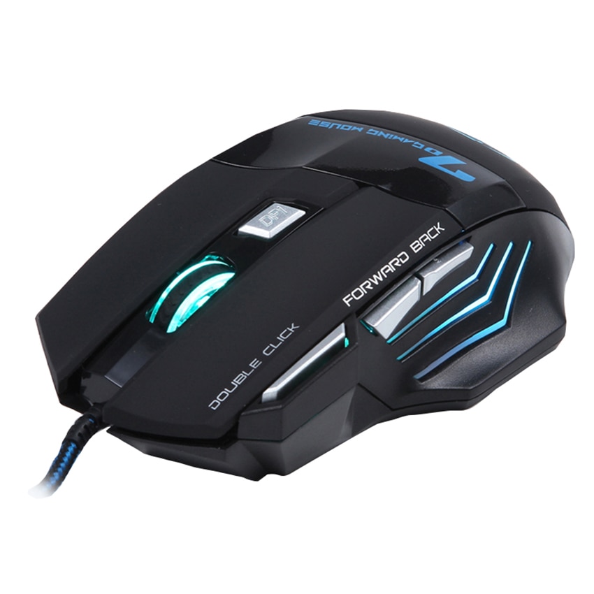 iMice X7 Wired Gaming Mouse 7 Buttons LED Optical Game Ergonomic Mouse Mice for PC Laptop Computer Mouse Gamer