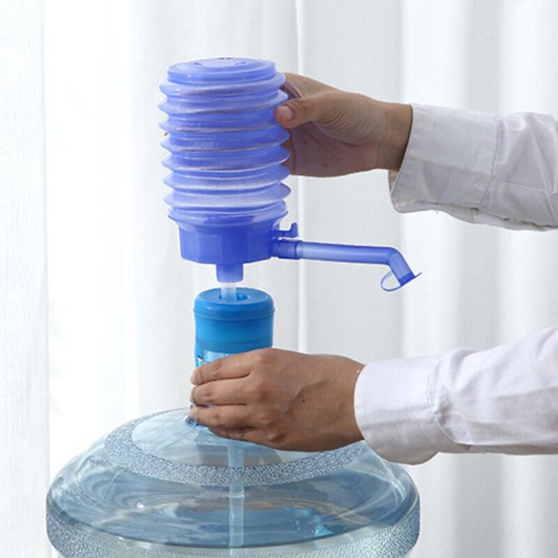 Manual Water Bottle Pump Easy Drinking Water Pump Portable Manual Hand Press Dispenser Water Pump for Water Jug HY99