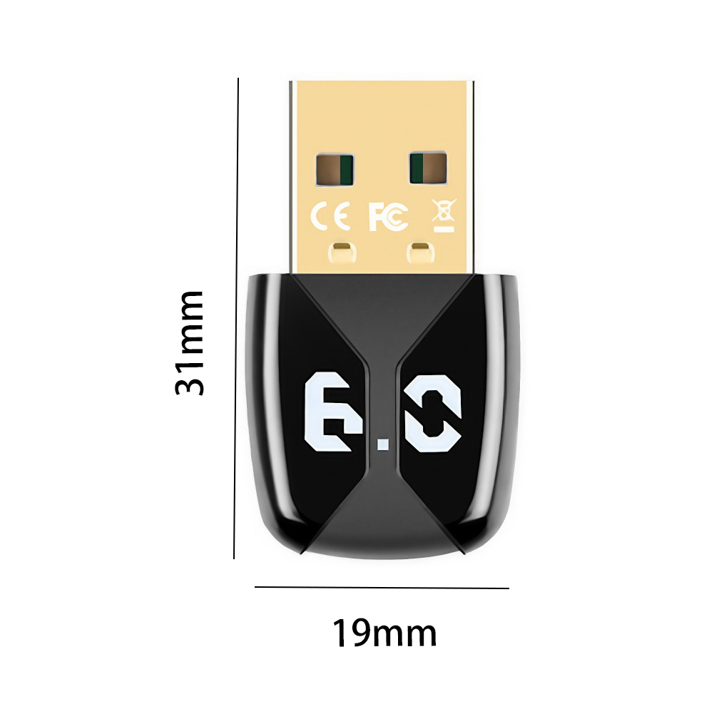 BT 6.0 Adapter USB BT 6.0 Dongle Wireless BT Transmitter Receiver for PC Speaker Wireless Mouse Keyboard