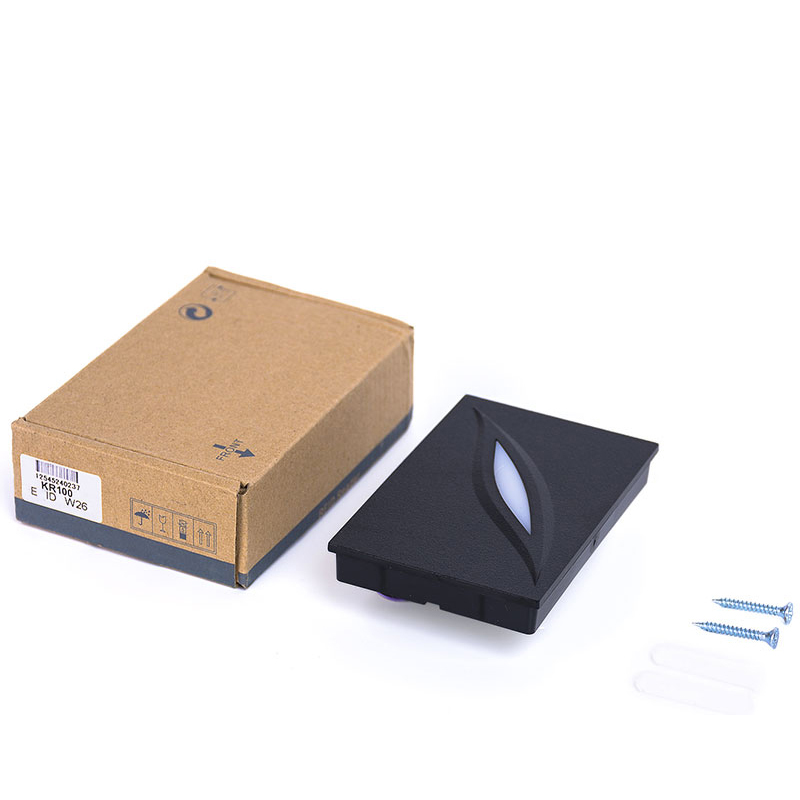 125Khz RFID Reader WG26/34 LED Light Waterproof Black Color Card Key fob Read For Access Control System