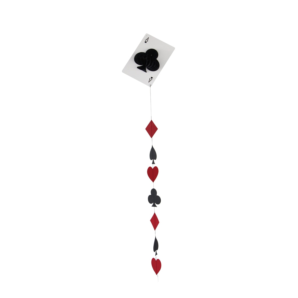 4er-Set Casino Tischdecken Aus Kunststoff – 274 X 137 Cm, Rot-weiß-schwarz, Perfekt Für Poker-Partys & Las Vegas-Themen