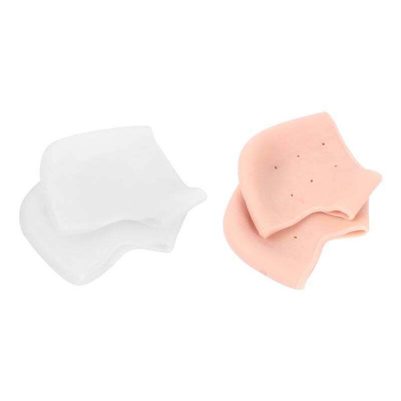 Silicone Heel Gel Pad Cushion Toe Sleeve Breathable Ankle Support Protection Ballet Shoe Moisturizing Gel Heel Sock