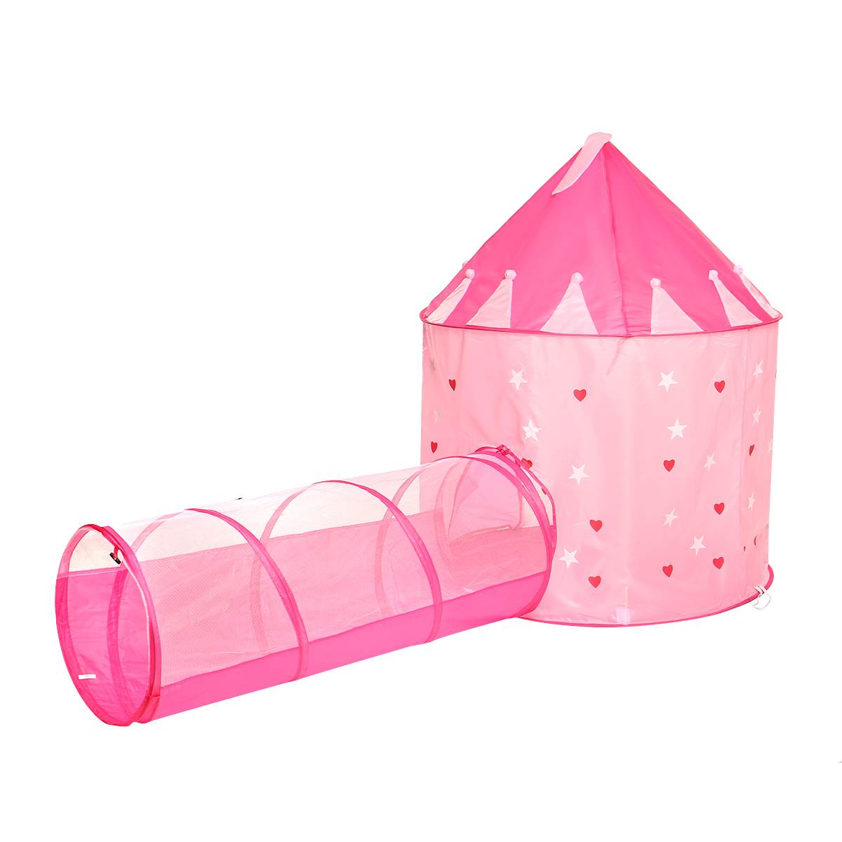 2 IN1 Kinderen Spelen Tent Huis Kinderen Spelen Tent Met Tunnel Vouwen Grappig Speelhuisje Voor Kinderen Tunnel Zwembad