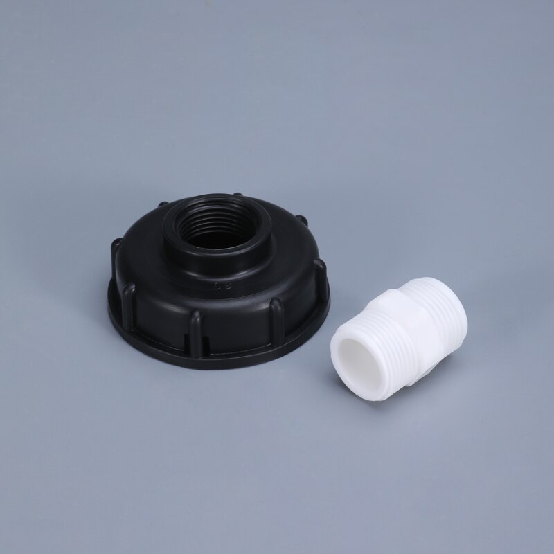 IBC Hose Adapter Reducer Connector Water Tank Fitting 2'' Standard Coarse Thread Durable Garden Hose Pipe Switch Fittings