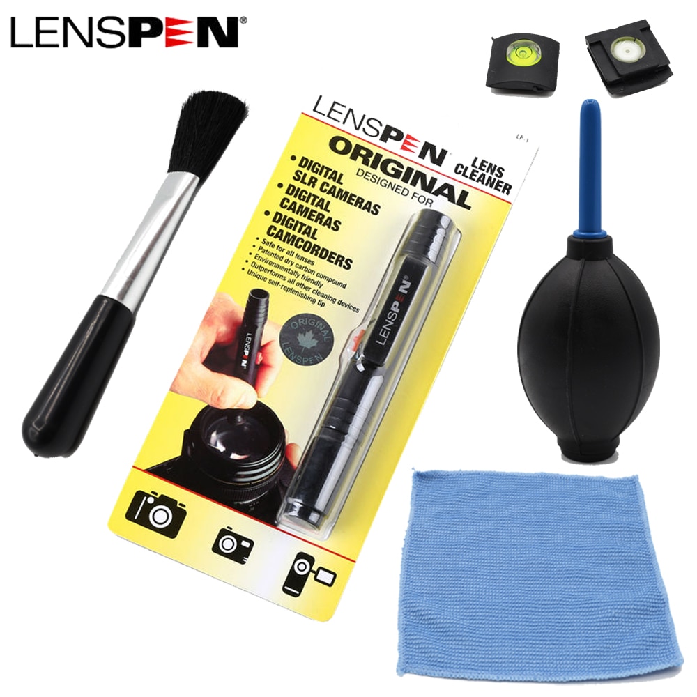 5in1 Dust Cleaner LENSPEN Lens Cleaning Suit Pen Brush Air Blower Wipes kit or Canon Nikon Sony Pentax DSLR SLR Camera Filters