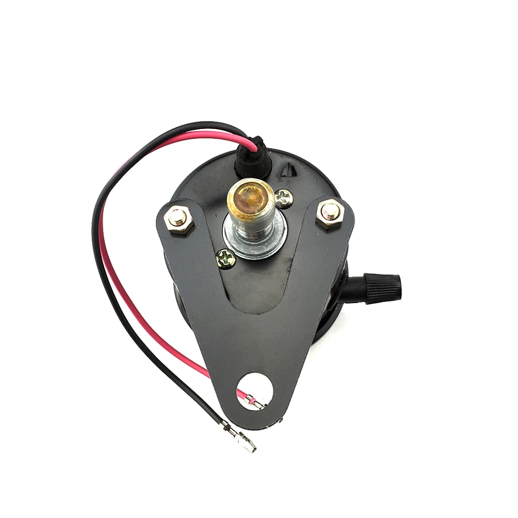 Motorcycle Mini Dual Odometer Speedometer Gauge Miles Test Speed Meter