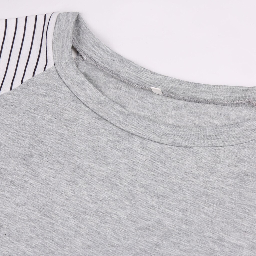 Frauen Mutterschaft Lange Ärmel Pflege Patchwork Farbe Spitzen Stillen Bluse pijama lactancia invierno baumwolle mutterschaft kleidung