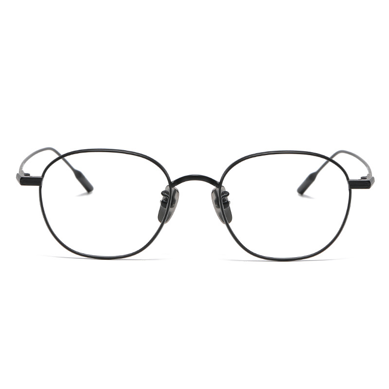 John Lennon-gafas cuadradas hechas a mano para hombre y mujer, marco de titanio puro, graduadas, Vintage, para miopía óptica, nuevas