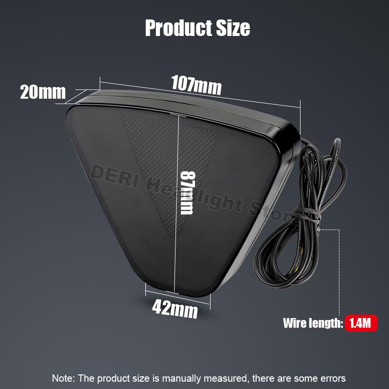 Luz de freno LED, advertencia de seguridad, lámpara de señal de marcha atrás, luces piloto antiniebla de conducción trasera Universal, lámpara de freno trasero para coche SUV 12V