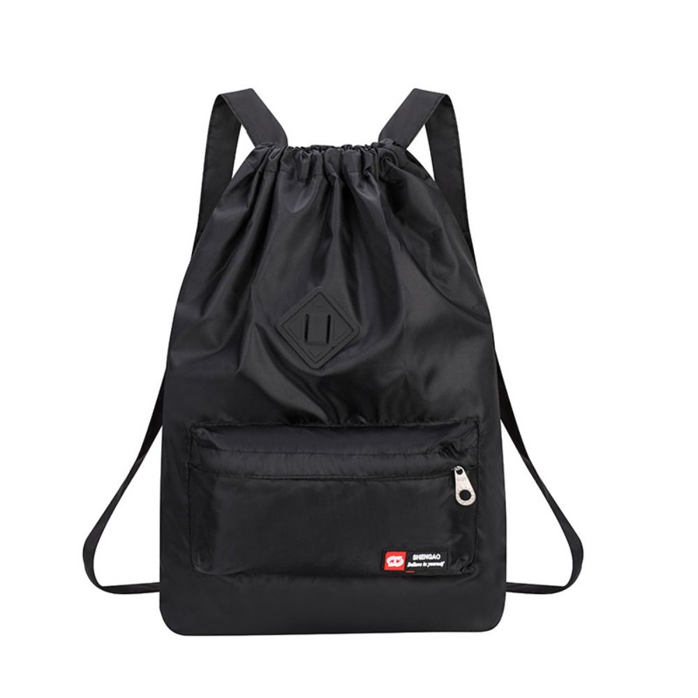 Estudante mochila feminina sacos de escola à prova dwaterproof água grande capacidade ins moda cordão mochila saco de viagem