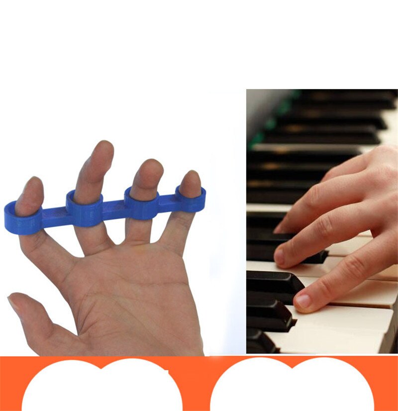 Finger Span Training Hand Grips Guitar Hand Finger Exerciser Guitarra Bass Piano Finger Tension Grip Power Trainer Accessories