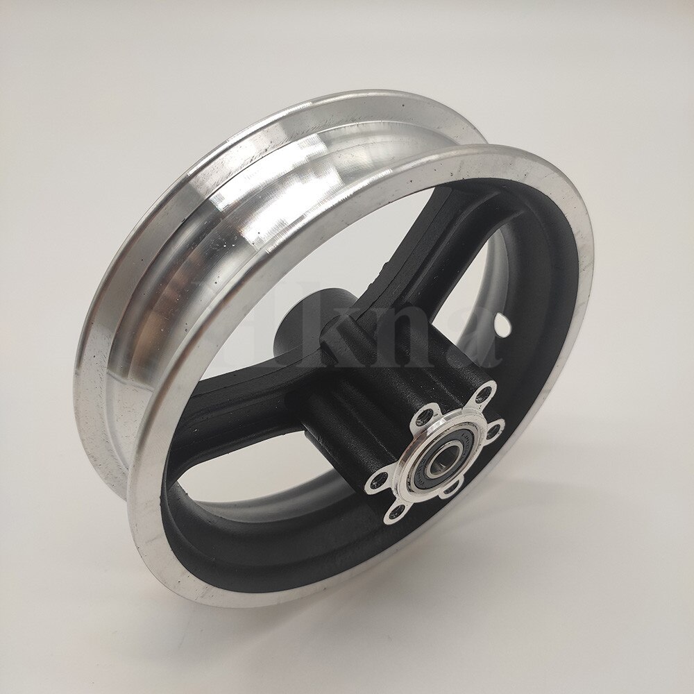10 Inch Pneumatic Wheel 10x2.50 Tire with Disc Brake Hub for Electric Scooter Front Wheel: only hub