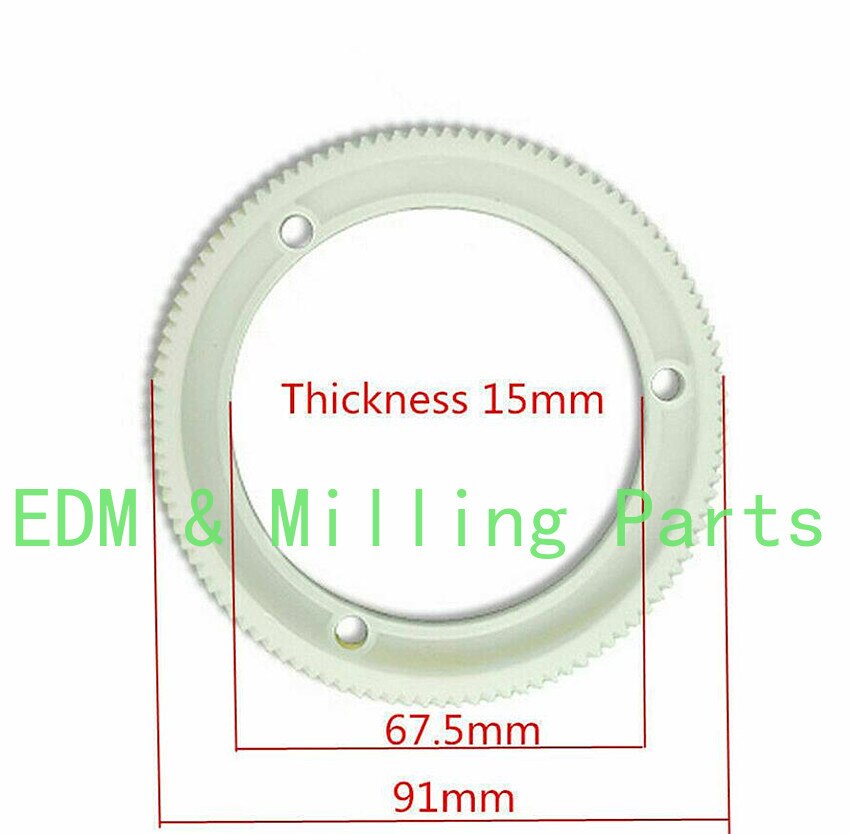 1x Bridgeport Milling Machine Power Feed Nylon Gear Ton-E CNC Vertlcal Mill Tool