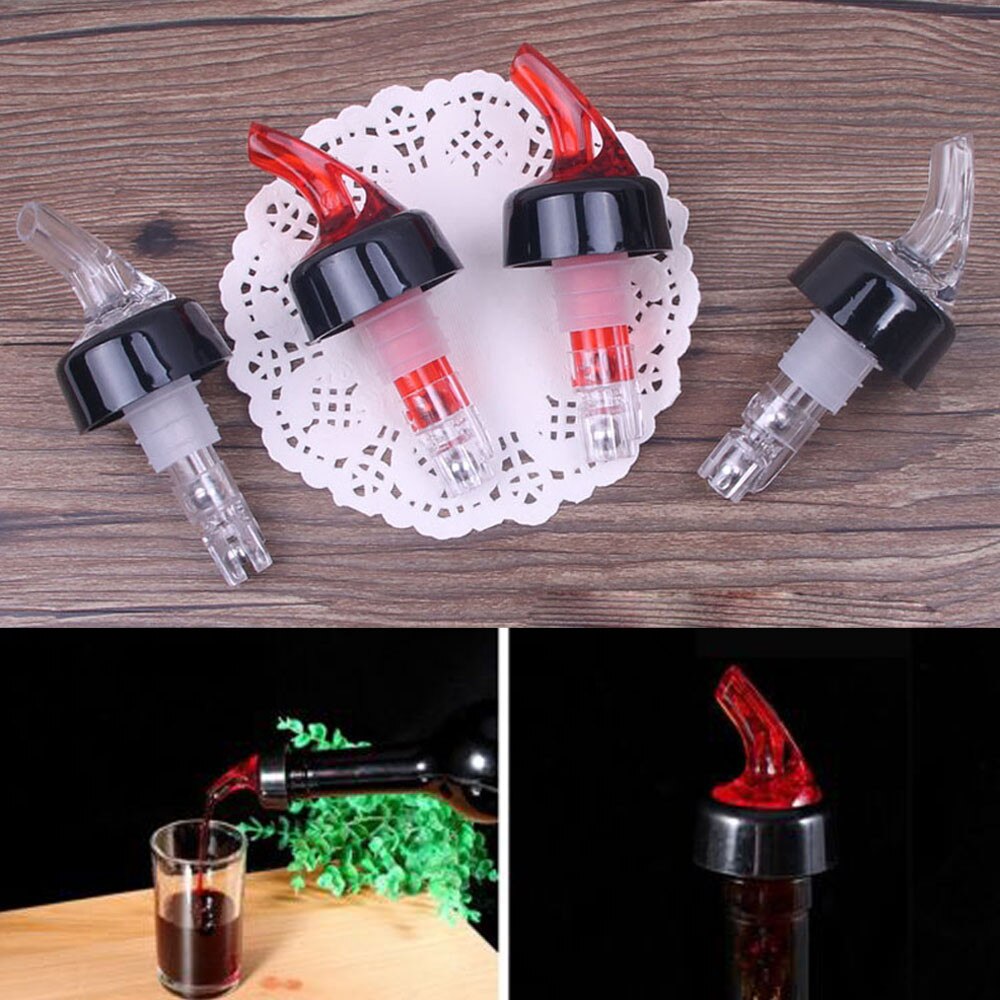 30ML Measure Wine Pourer Flow Pourer Liquor Spirit Nip Wine Cocktail Dispenser Tool Alcohol Pouring Device Home Bar Accessories