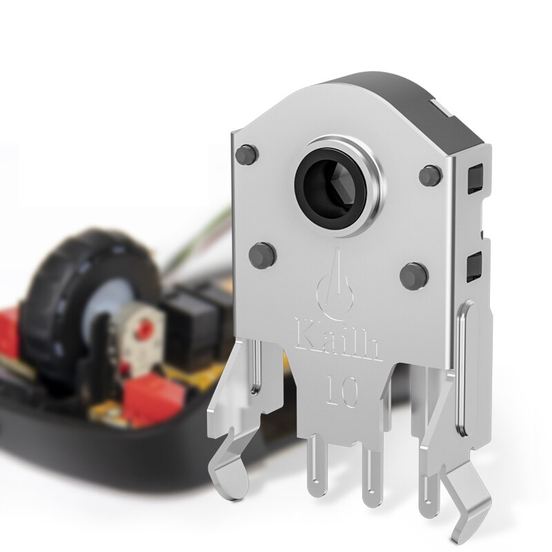 Kailh 7/8/9/10/11/12mm Rotary Mouse Scroll Wheel Encoder 1.74 mm hole 20-40g force for PC Mouse alps encoder 800,000 life cycles