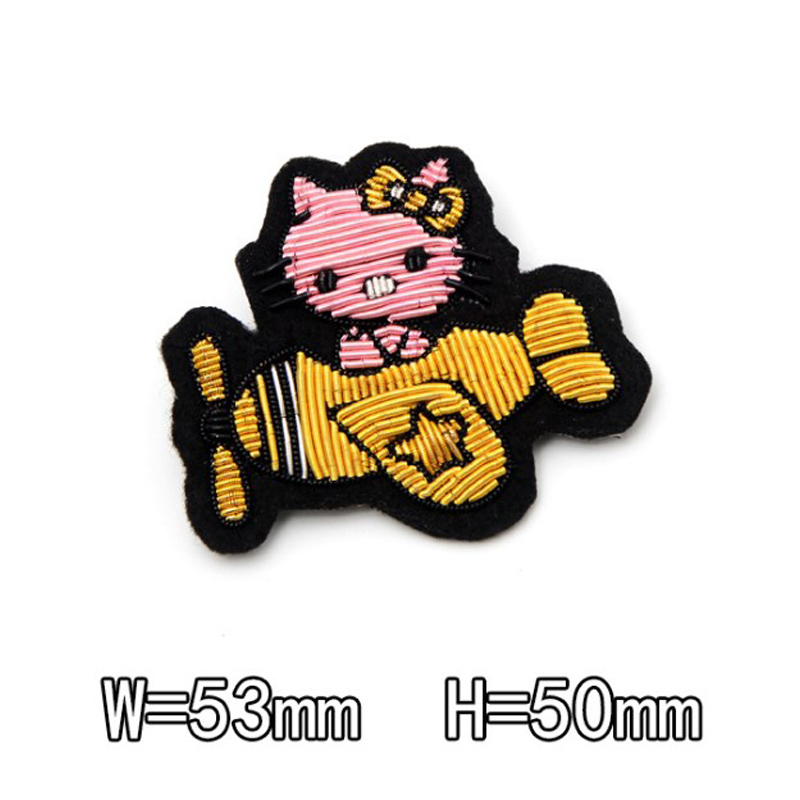 Indiase Zijde Hand Geborduurd Doek Sticker Broche Vrouwelijke Accessoires High-End Leuke Decoratieve Badge Corsage: 9
