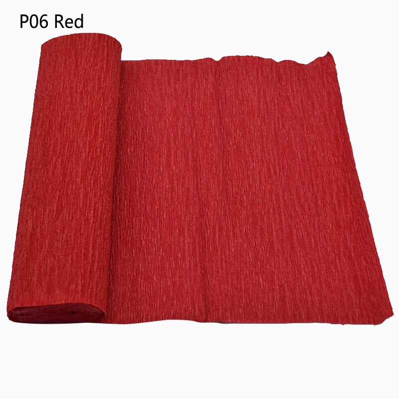 250*25cm Gefältelt Krepp Origami Papier Handwerk DIY Blume Girlande Verpackung Falten Scrapbooking Party Dekoration: P06