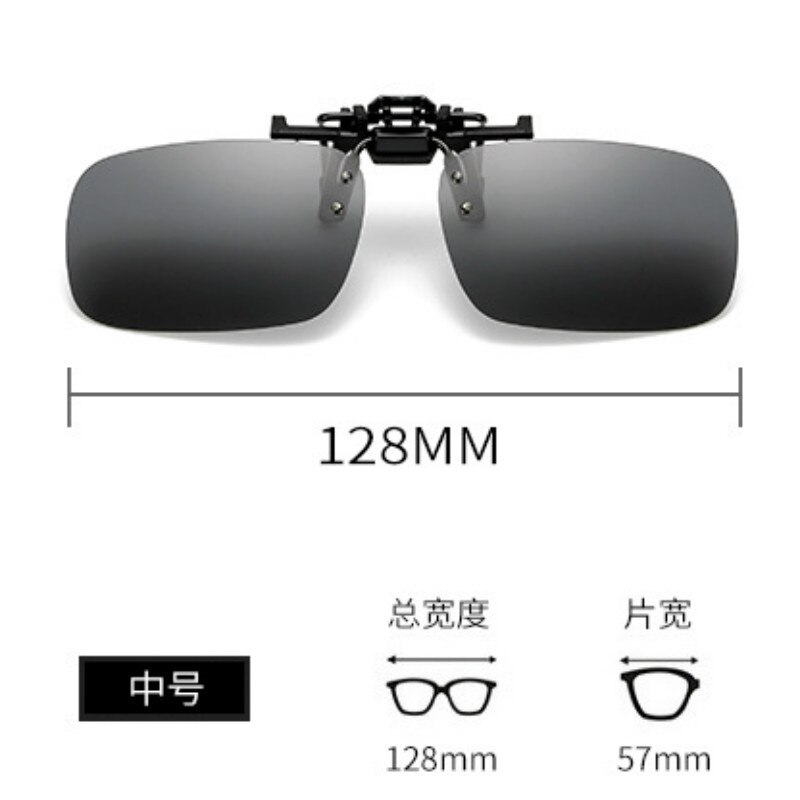 Car Driver Goggles Anti-UVA UVB Polarized Sun Glasses Driving Night Vision Lens Clip on Sunglasses Interior Accessories