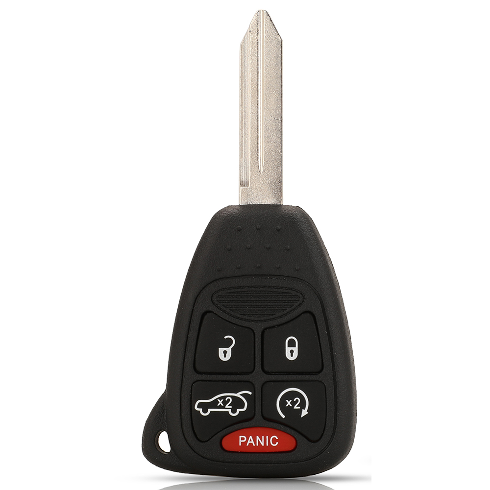 jingyuqin Car Key Shell for Chrysler JEEP DODG 200 Aspen Sebring Compass Liberty Patriot Wrangler Avenger Durango Caliber Nitro: Yellow